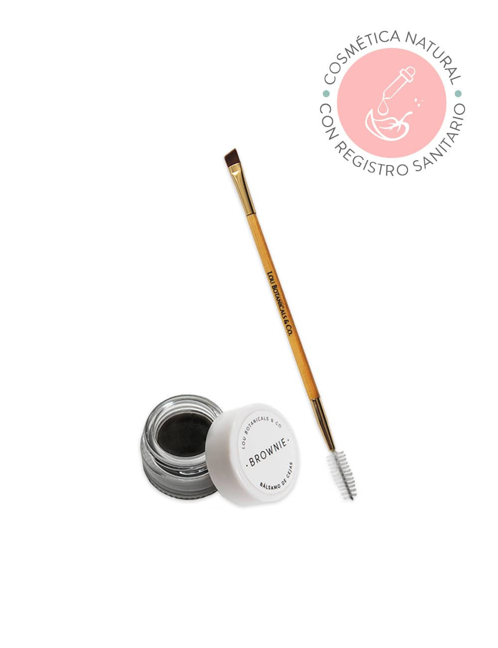 PACK CEJAS PERFECTAS:  Bálsamo para pintar cejas y brocha