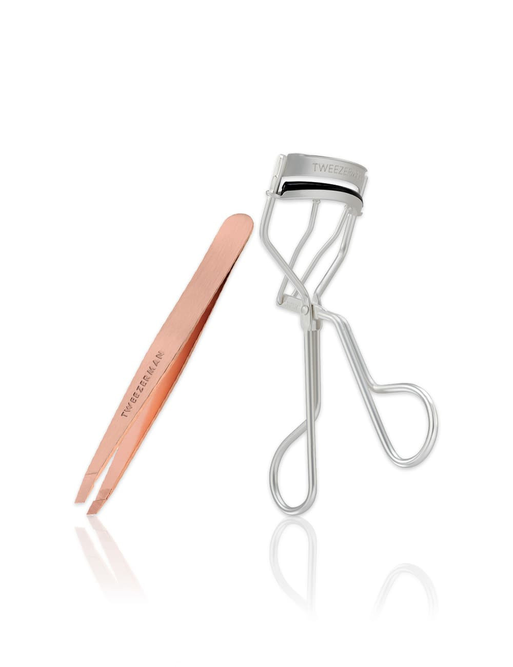DESCONTINUADO PACK PINZA Y RIZADOR DE PESTAÑAS TWEEZERMAN