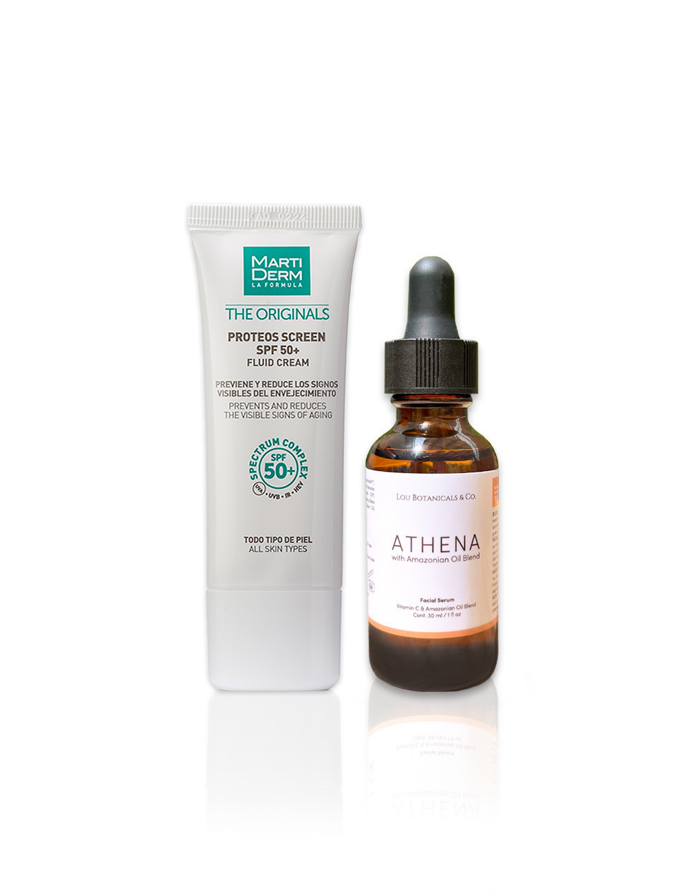 PACK PROTECTOR SOLAR Y ATHENA Vitamina C