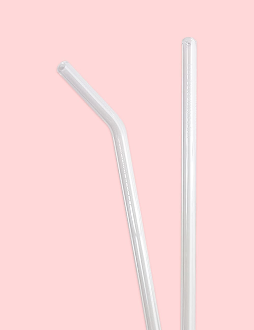 CAÑITA REUTILIZABLE DE VIDRIO Transparente