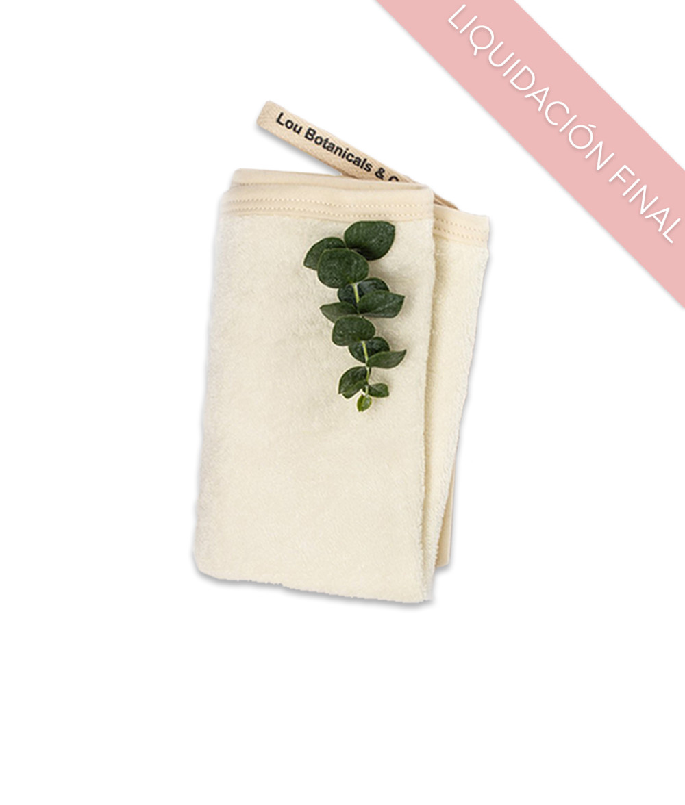 DESCONTINUADO TOALLA FACIAL de algodón orgánico