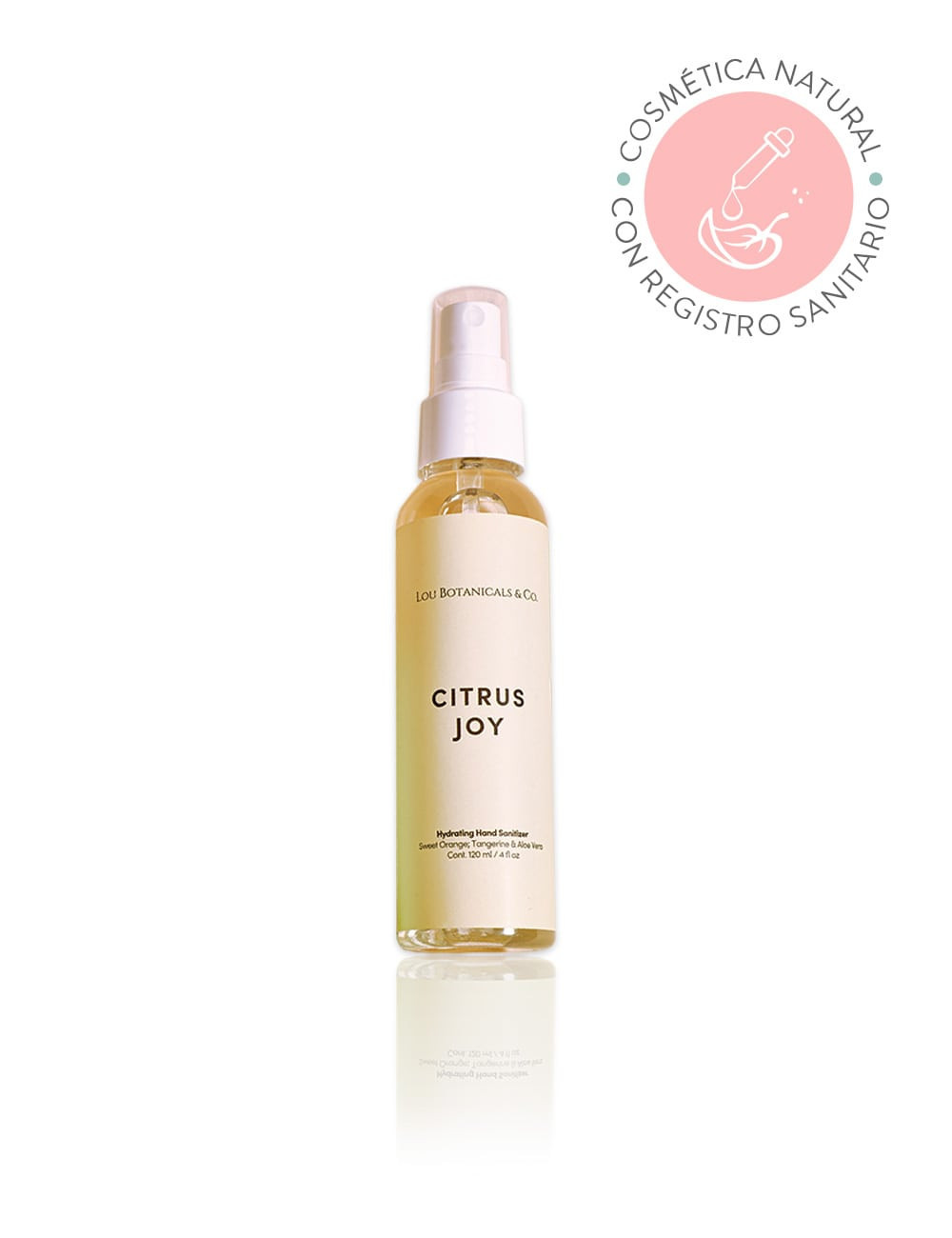 CITRUS JOY Spray desinfectante de manos 120ml