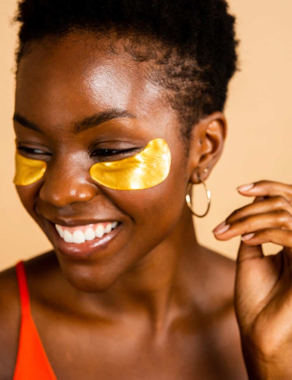 DESCONTINUADO PARCHES PARA CONTORNO DE OJOS Dorados Grace & Stella