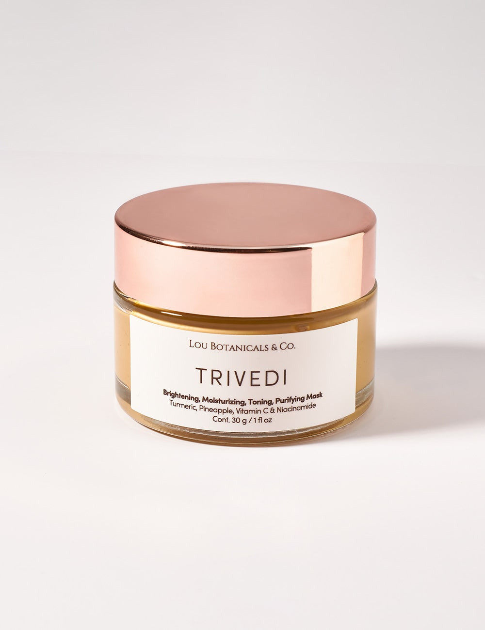 TRIVEDI Mascarilla Exfoliante facial para piel grasa o mixta 30g