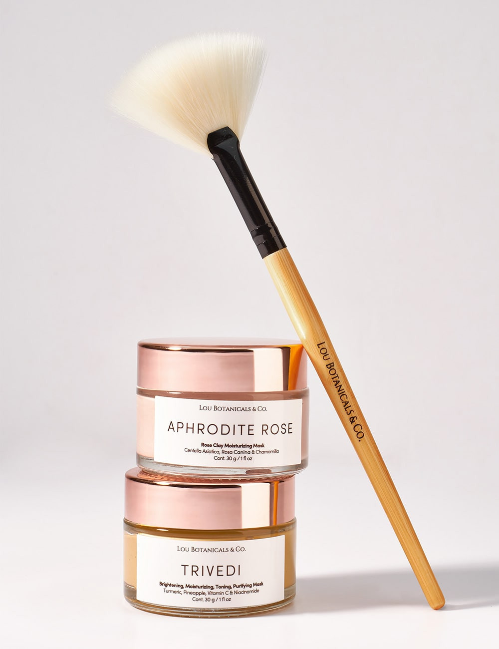 PACK MASCARILLA APHRODITE ROSE Y TRIVEDI CON BROCHA