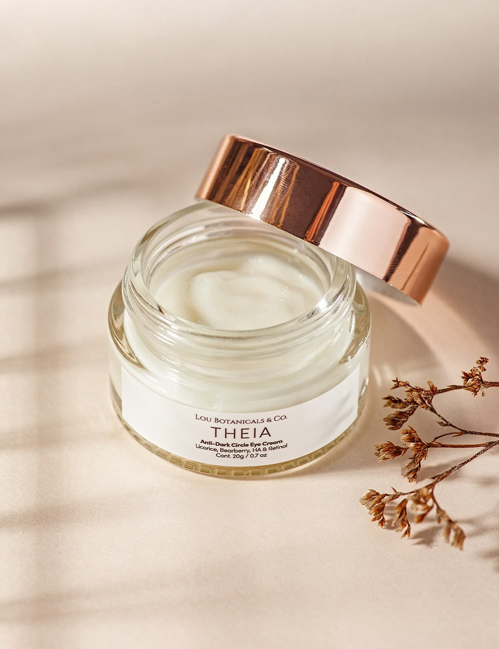 DESCONTINUADO THEIA: Contorno de Ojos con Ácido Hialurónico y Retinol (FV 12/22)