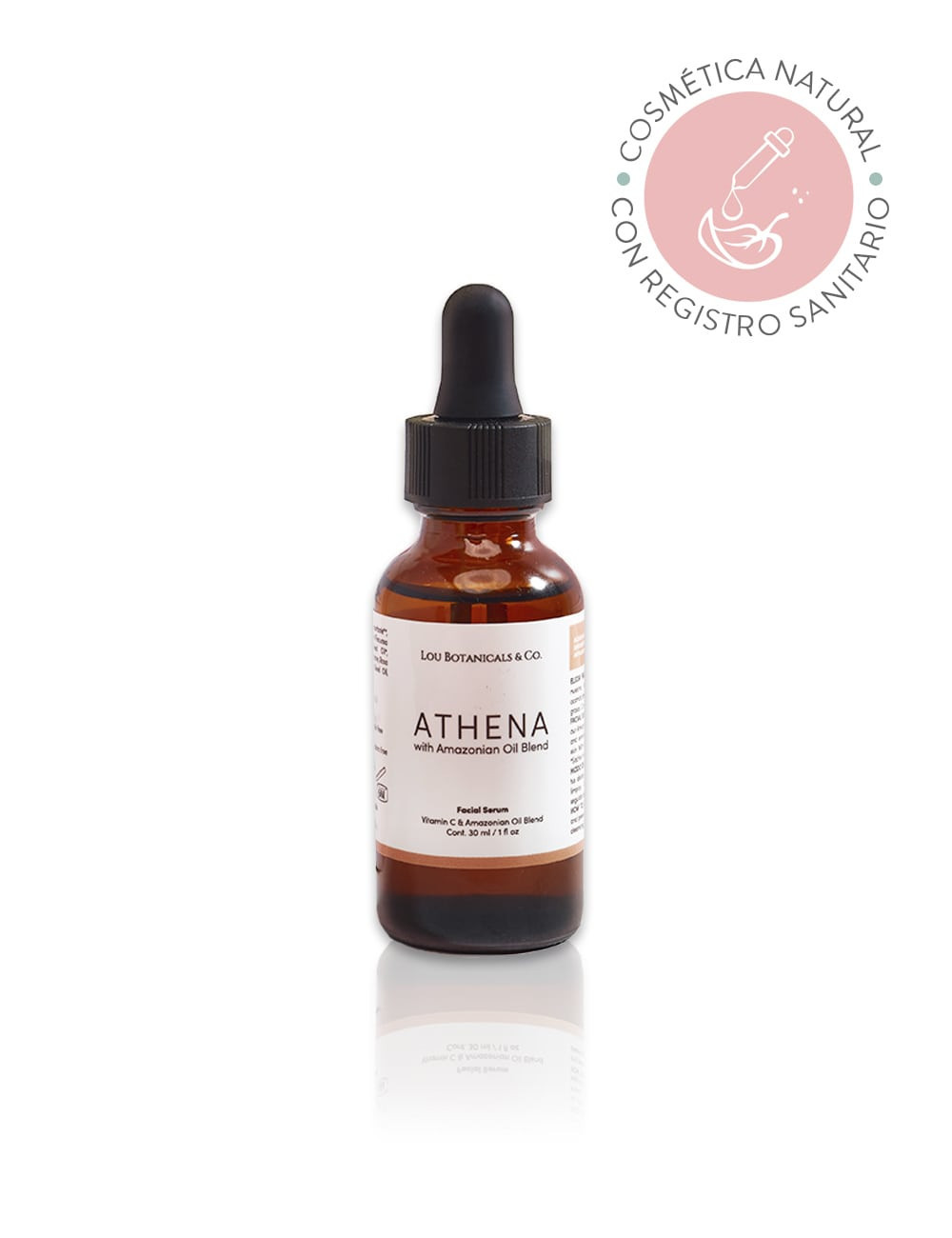 PACK VITAMINA C Y ATHENA: Sérum Facial de Vitamina C con Sacha Inchi, Aguaje y Moringa