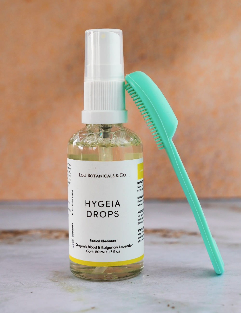 PACK HYGEIA DROPS  50ml + FINGERCITO exfoliador facial color menta