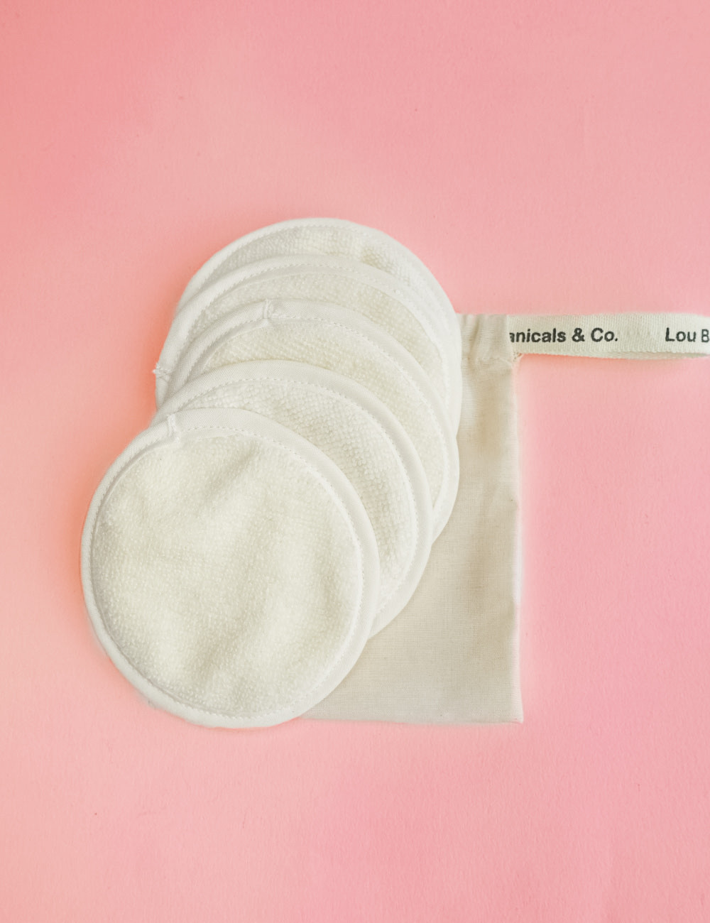 5 COTTON PADS DE ALGODÓN PIMA PERUANO para limpieza facial