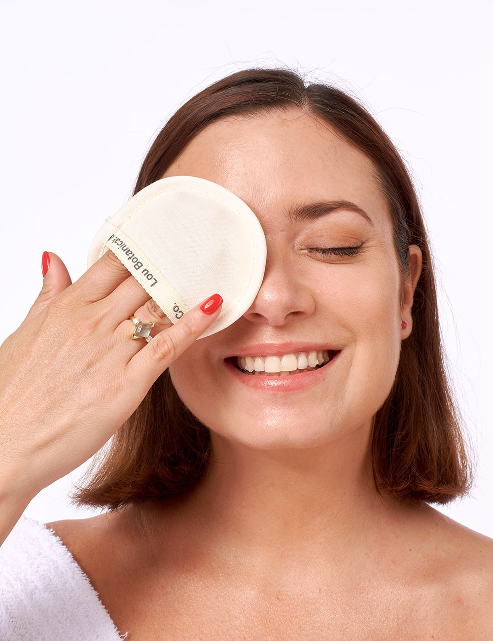 5 COTTON PADS DE ALGODÓN PIMA PERUANO para limpieza facial