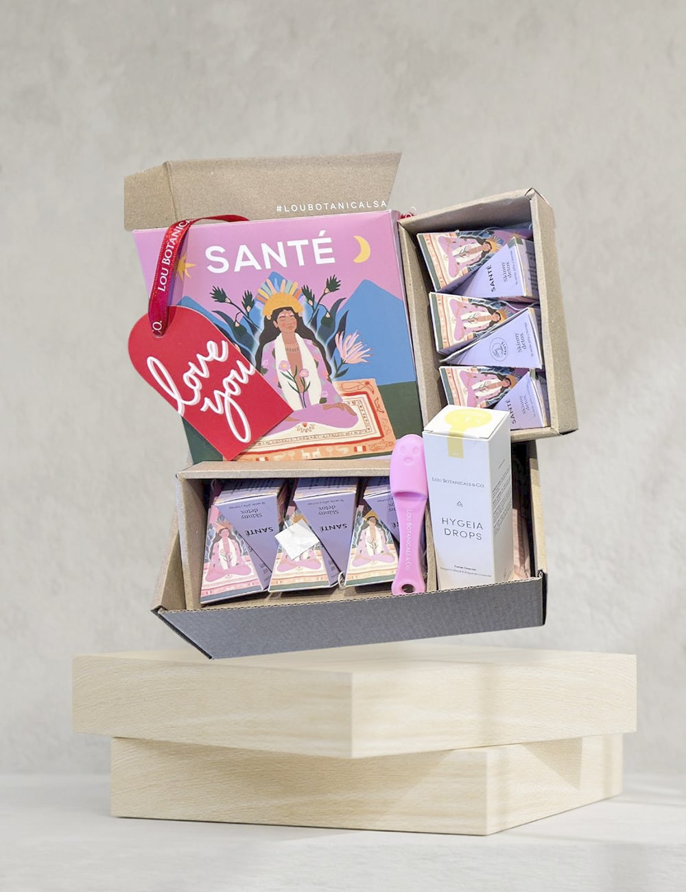 PACK BEST MOM Hygeia Drops 50 ml + Fingercito rosado + Santé Skinny Detox