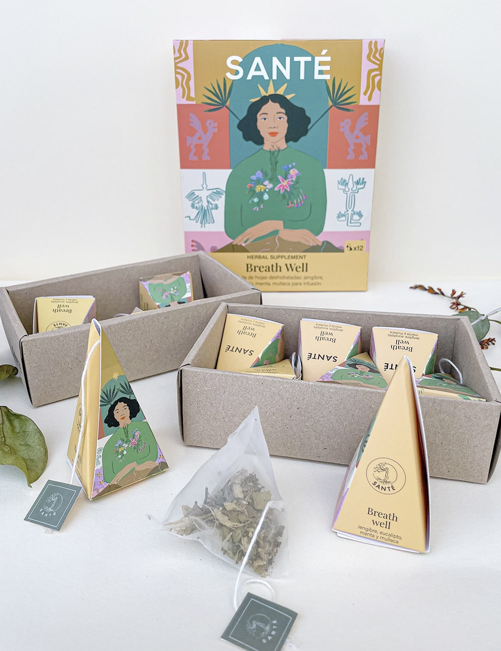 SANTÉ BREATHE WELL Té descongestionante