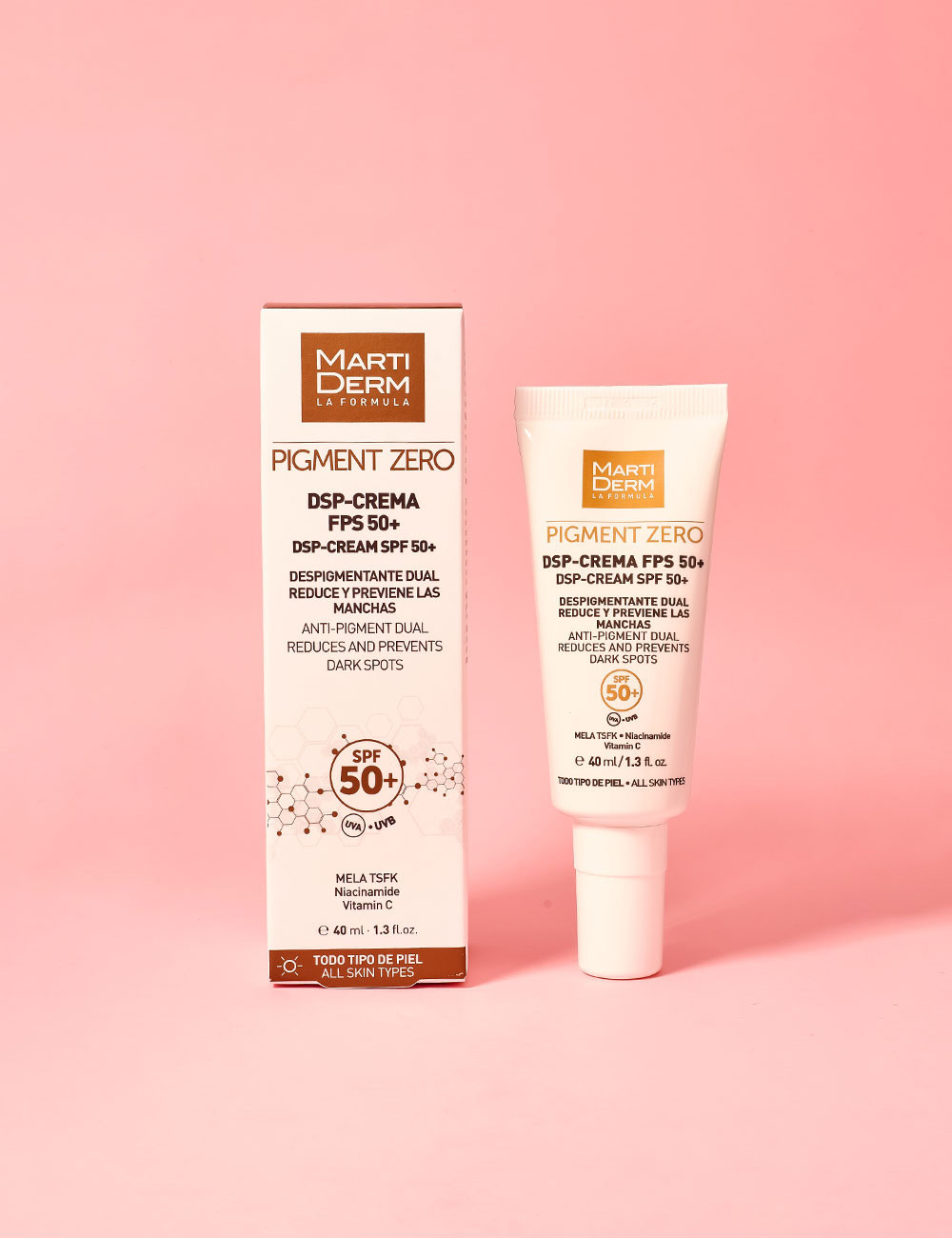 MARTIDERM - PROTECTOR SOLAR DSP-Crema FPS 50+ despigmentante 40ml