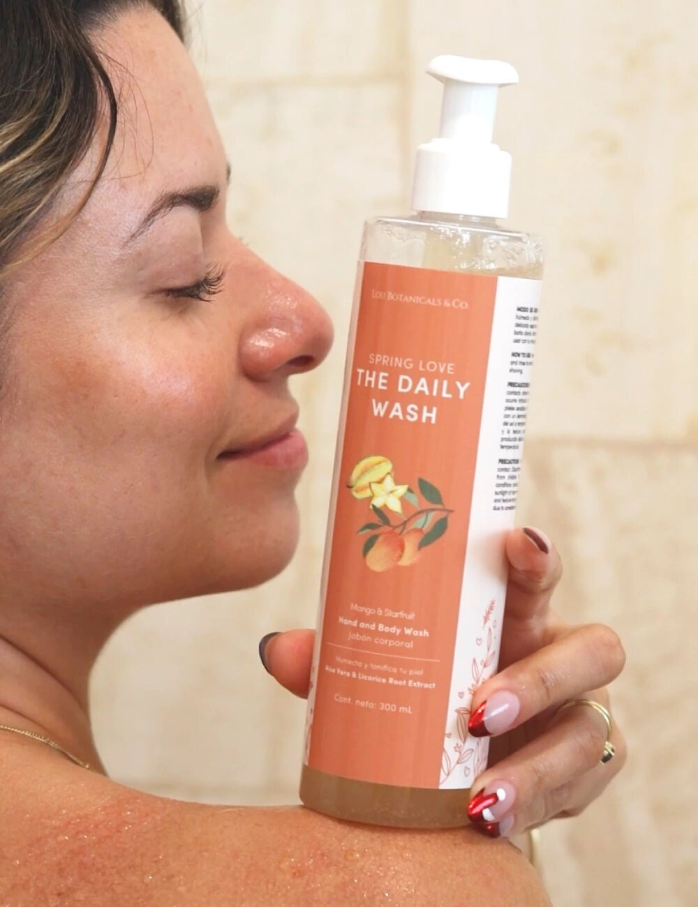 THE DAILY WASH: JABÓN PARA MANOS Y CUERPO