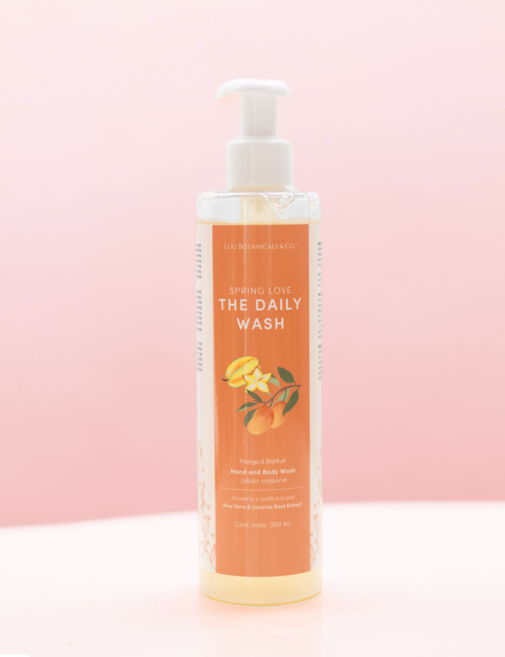 THE DAILY WASH: JABÓN PARA MANOS Y CUERPO