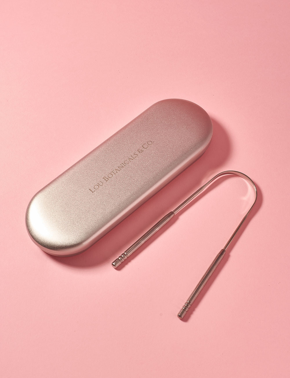 LIMPIADOR DE LENGUA de acero inoxidable