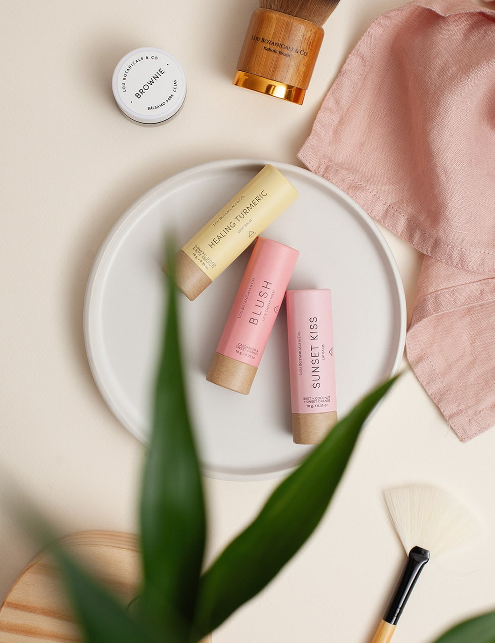 PACK BÁLSAMOS: Blush, Sunset Kiss y Healing Turmeric