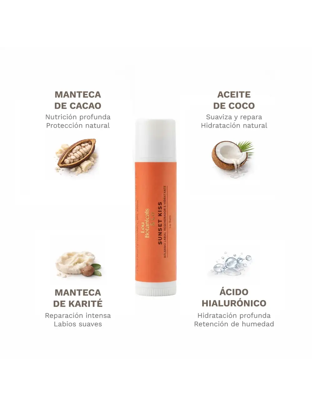 Sunset Kiss - Bálsamo Labial Hidratante