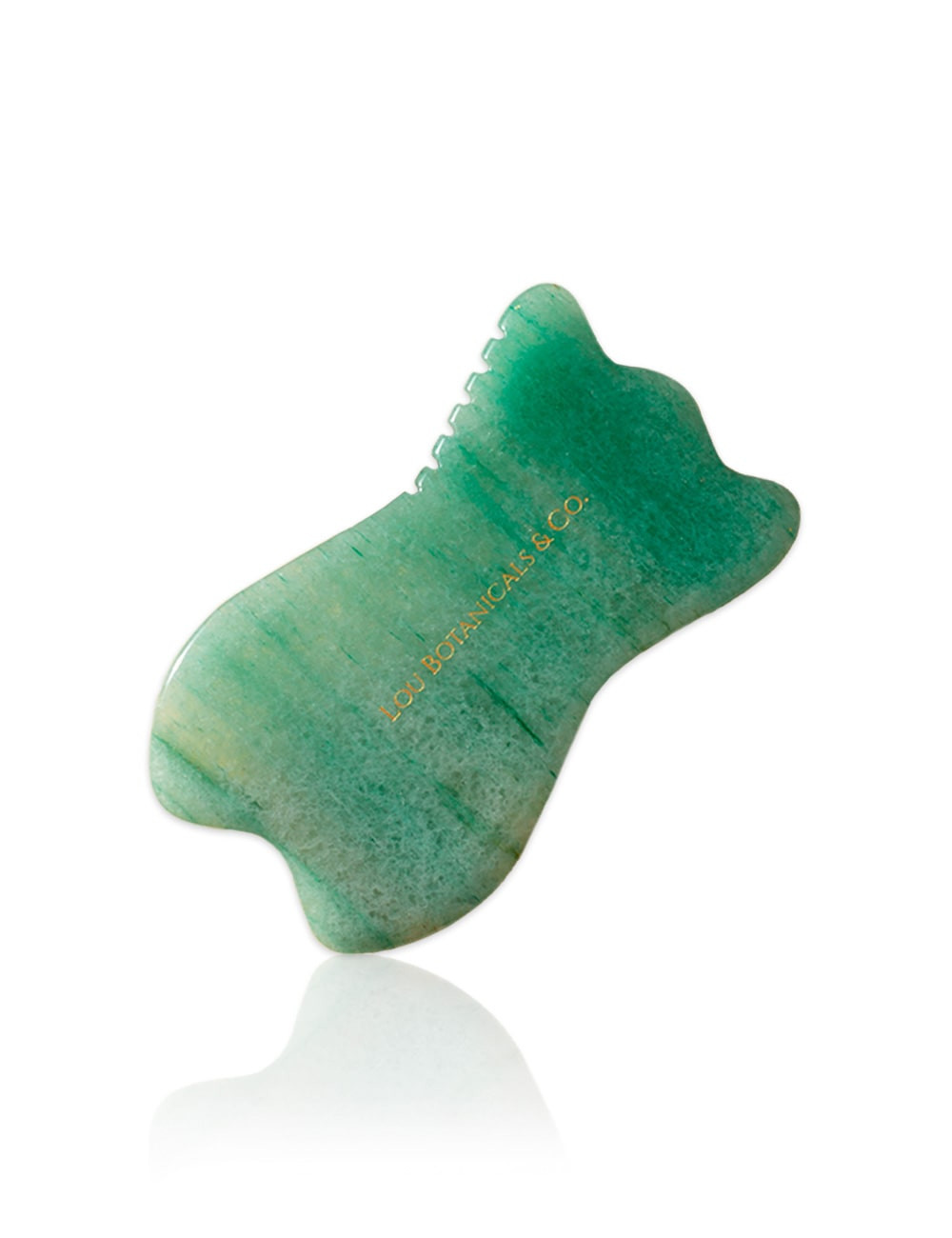 GUA SHA TULIP Green Aventurine + Taller online gratuito